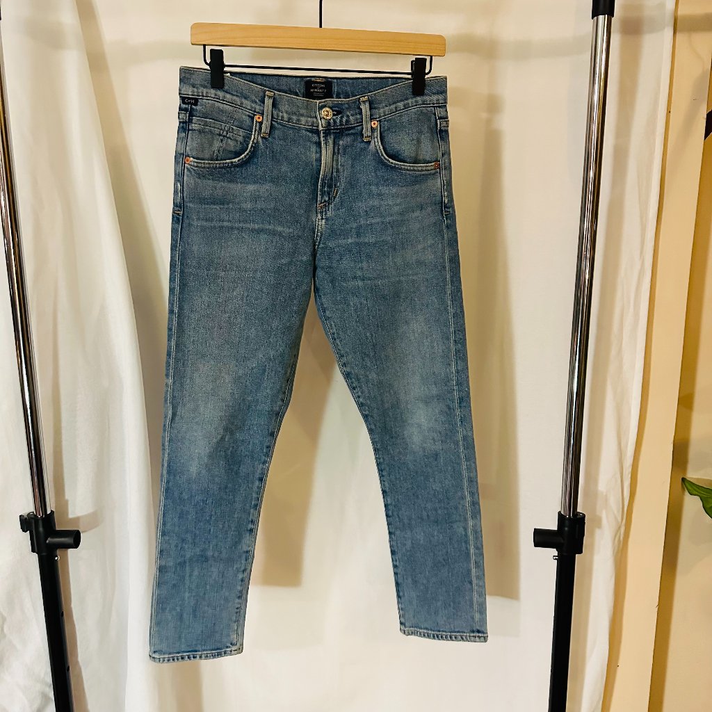 Citizens Of Humanity Elsa Mid Rise Slim Fit Crop 25